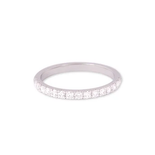 Half Eternity Diamond Wedding Band Ring White Gold 24kdiamond