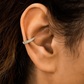Reversible Micro Pave Ear Cuff 24kdiamond