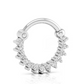Shine Diamond Septum Earrings, Nose Ring 24kdiamond