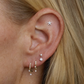 Star Diamond Threaded Nose Stud And Earrings 24kdiamond